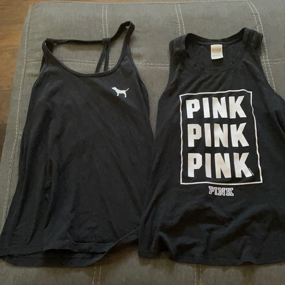 2 Victoria secret PINK tanks